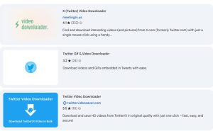Downloading GIFs and images from Twitter - SnapTwitter